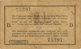 R.917d: Deutsch-Ostafrika 1 Rupie 1915 D (3) 