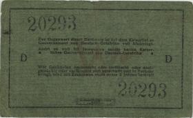 R.921a: Deutsch-Ostafrika 5 Rupien 1915 D (3) "Neugebauer" 