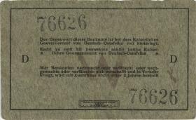 R.921c: Deutsch-Ostafrika 5 Rupien 1915 D (2) 