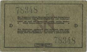 R.921c: Deutsch-Ostafrika 5 Rupien 1915 D (3) 