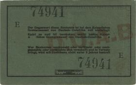 R.921f: Deutsch-Ostafrika 5 Rupien 1915 E (1-) 