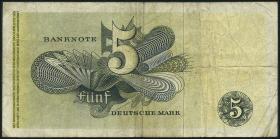 R.252e 5 DM 1948 Europa Ersatznote * (3-) 