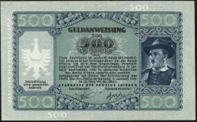R.614: Laibach 500 Lire 1944 (1) 