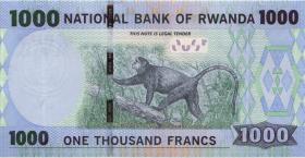 Ruanda / Rwanda P.39a 1000 Dollars 2015 (1) 