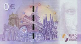 0 Euro Souvenir Schein Reichsburg Cochem (1) 