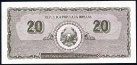 Rumänien / Romania P.084 20 Lei 1950 (1) 