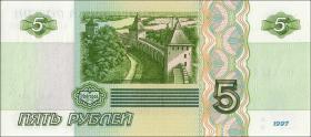 Russland / Russia P.neu 5 Rubel 1997 (2022) (1) 