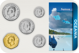 Kursmünzensatz Samoa / Coin Set Samoa 
