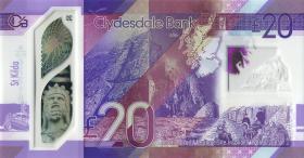 Schottland / Scotland P.neu 20 Pounds 2019 Polymer (1) 