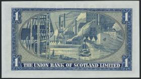 Schottland / Scotland P.S816a 1 Pound 1949 (2+) 
