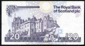 Schottland / Scotland P.354d 20 Pounds 2007 C/4 last prefix (3) 