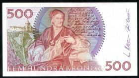 Schweden / Sweden P.59b 500 Kroner 1999 (2/1) 