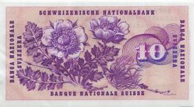 Schweiz / Switzerland P.45s 10 Franken 1973 (1) 