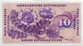 Schweiz / Switzerland P.45t 10 Franken 1974 (1) U.1 