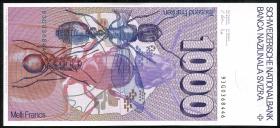 Schweiz / Switzerland P.59f 1.000 Franken 1993 U.1 (1) 