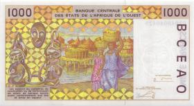 West-Afr.Staaten/West African States P.711KI 1000 Francs 2002 (1) 