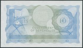 Seychellen / Seychelles P.15b 10 Rupien 1974 (1) 