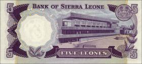 Sierra Leone P.07a 5 Leones 1975 (1) 