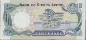 Sierra Leone P.13 10 Leones 1980 Gedenkausgabe (1) 