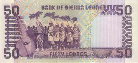 Sierra Leone P.17br 50 Leones 1989 Z/1 (1) 