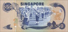Singapur / Singapore P.13b 50 Dollars (1976) (1) 