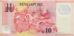 Singapur / Singapore P.48i 10 Dollars (2018) Polymer (1) 