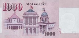 Singapur / Singapore P.51b 1000 Dollars (2009) (1) 