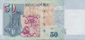 Singapur / Singapore P.49i 50 Dollars (2017) (1) 