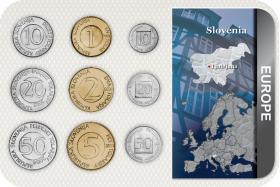 Kursmünzensatz Slowenien 
