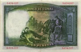 Spanien / Spain P.083 100 Pesetas 1931 (2) 