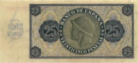 Spanien / Spain P.099 25 Pesetas 1936 (3) 