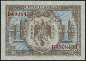Spanien / Spain P.121 1 Peseta 1940 (1/1-) 
