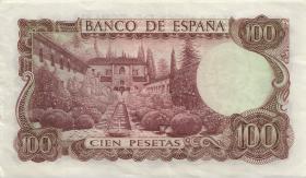 Spanien / Spain P.152 100 Pesetas 1970 (1974) (2) 
