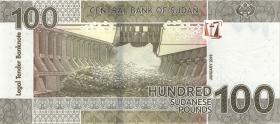 Sudan P.77a 100 Sudanese Pounds 2019 (1) 