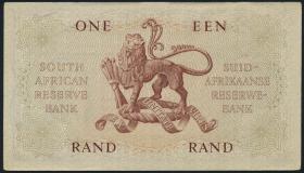 Südafrika / South Africa P.102b 1 Rand (1962-65) (Englisch) (1-) 