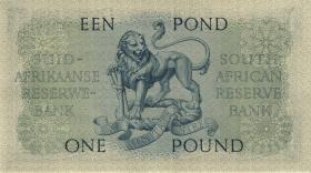 Südafrika / South Africa P.092d 1 Pound 20.3.1959 (Englisch) (1/1-) 