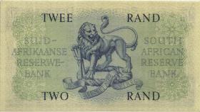 Südafrika / South Africa P.104b 2 Rand (1962-65) (Englisch) (1/1-) 