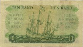 Südafrika / South Africa P.106b 10 Rand (1962-65) (Englisch) (3) 