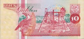 Surinam / Suriname P.137b 10 Gulden 1998 (1) 