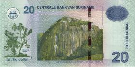 Surinam / Suriname P.164b 20 Dollar 2019 (1) 