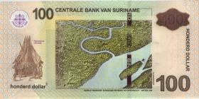 Surinam / Suriname P.166b 100 Dollar 2019 (1) 