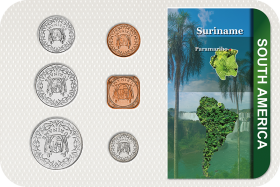 Kursmünzensatz Surinam 