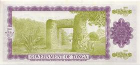 Tonga P.21c 5 Pa´anga 30.6.1989 (1) 