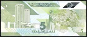 Trinidad & Tobago P.61 5 Dollars 2020 Polymer (1) 