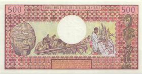 Tschad / Chad P.06 500 Francs 1984 (1) 