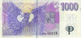 Tschechien / Czech Republic P.31 1000 Kronen 2023 Gedenkbanknote (1) 