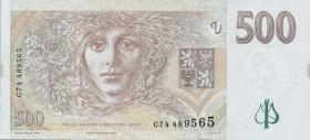 Tschechien / Czech Republic P.20 500 Kronen 1997 (1) 