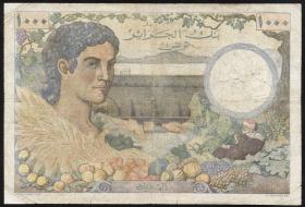 Tunesien / Tunisia P.26 1000 Francs 5.9.1946 (4) 