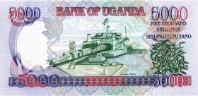 Uganda P.40a 5000 Shillings 2000 (1) 