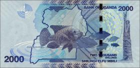 Uganda P.50f 2000 Shillings 2021 (1) 